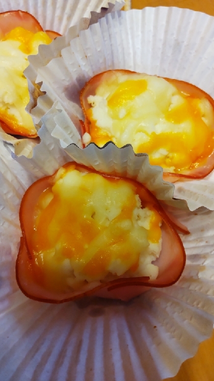 お弁当のおかずに！ハムカップ