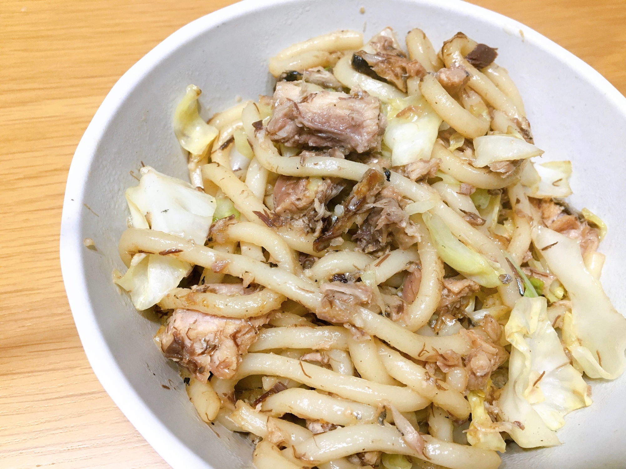 ５分でできる！簡単焼きうどん