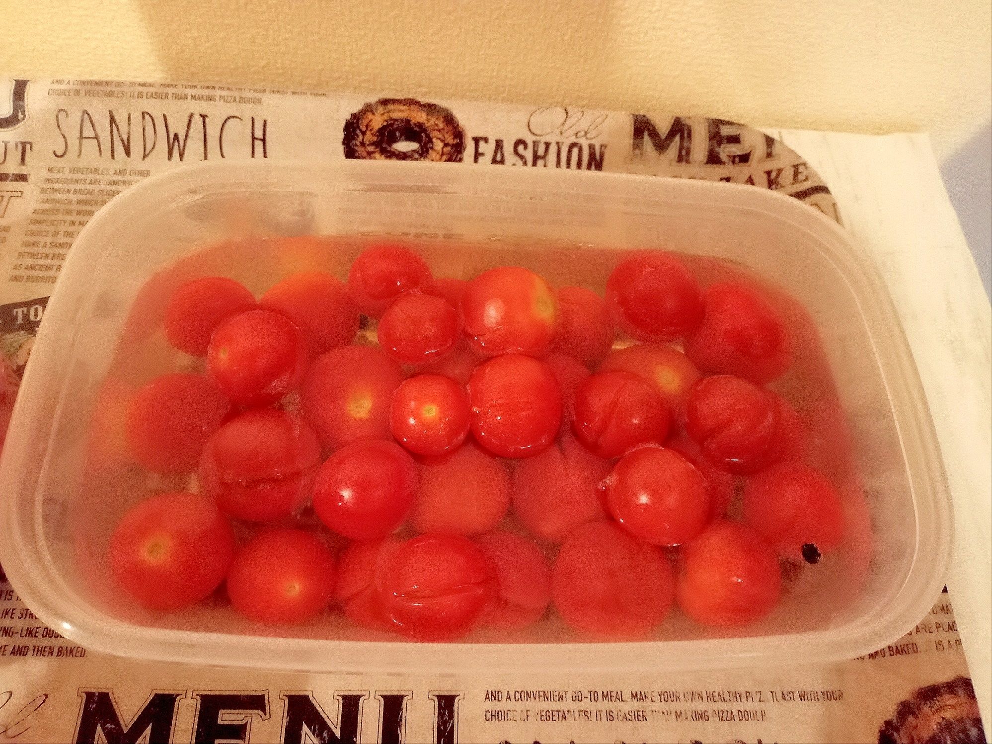 ミニトマト漬け