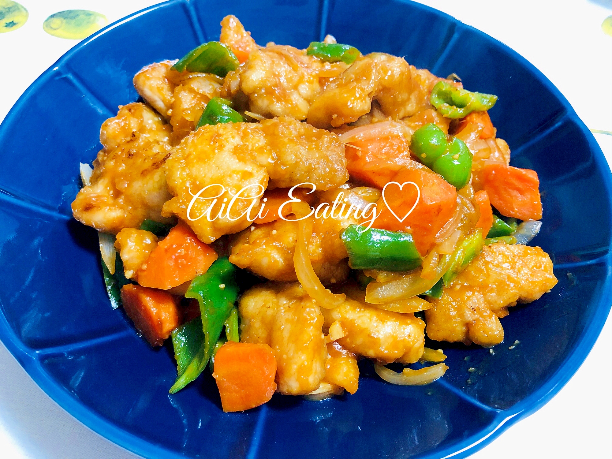 お肉も柔らかく揚げずにヘルシー 簡単本格酢鶏 レシピ 作り方 By あいあい 楽天レシピ