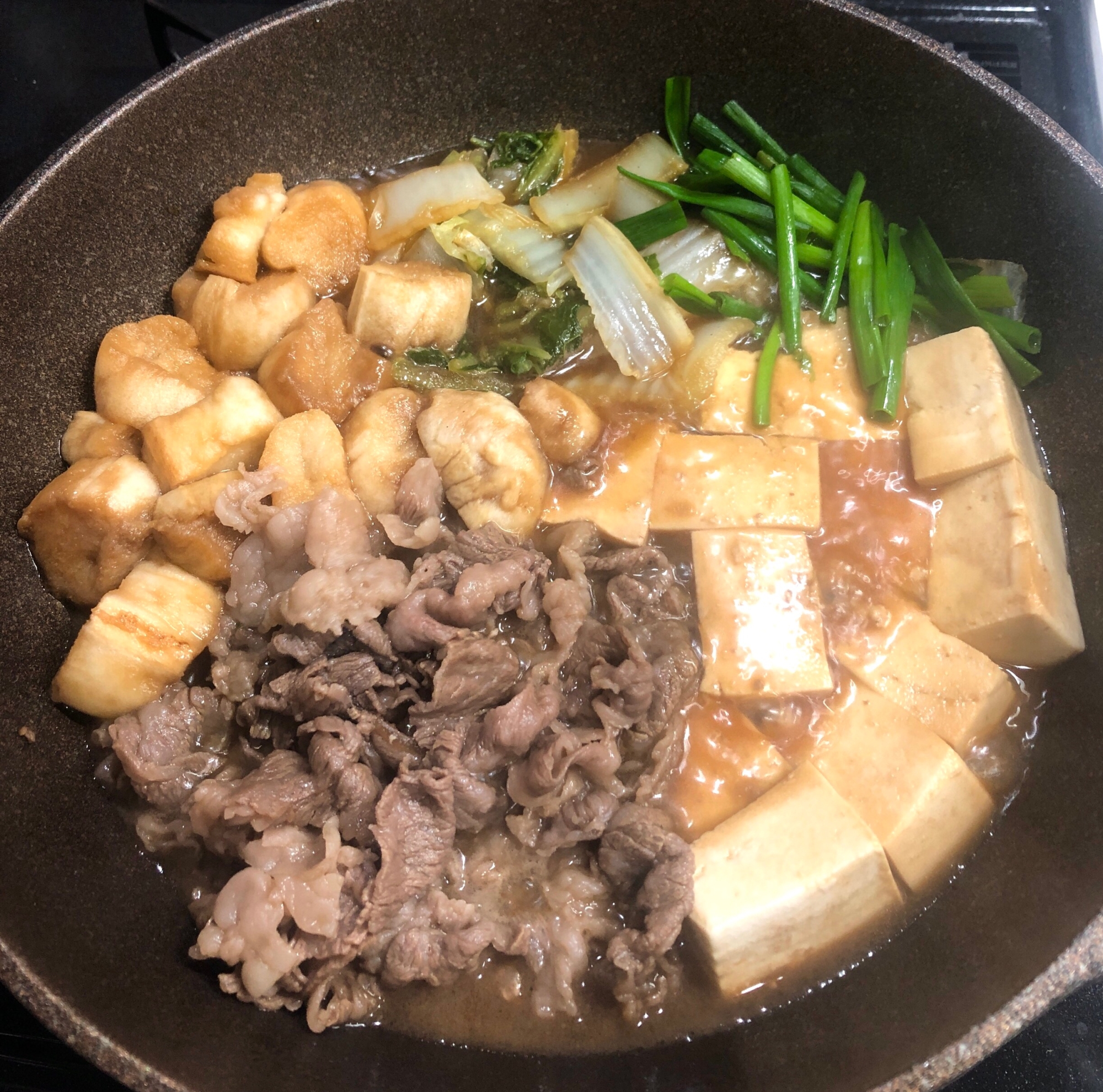 すき焼き風＊肉豆腐