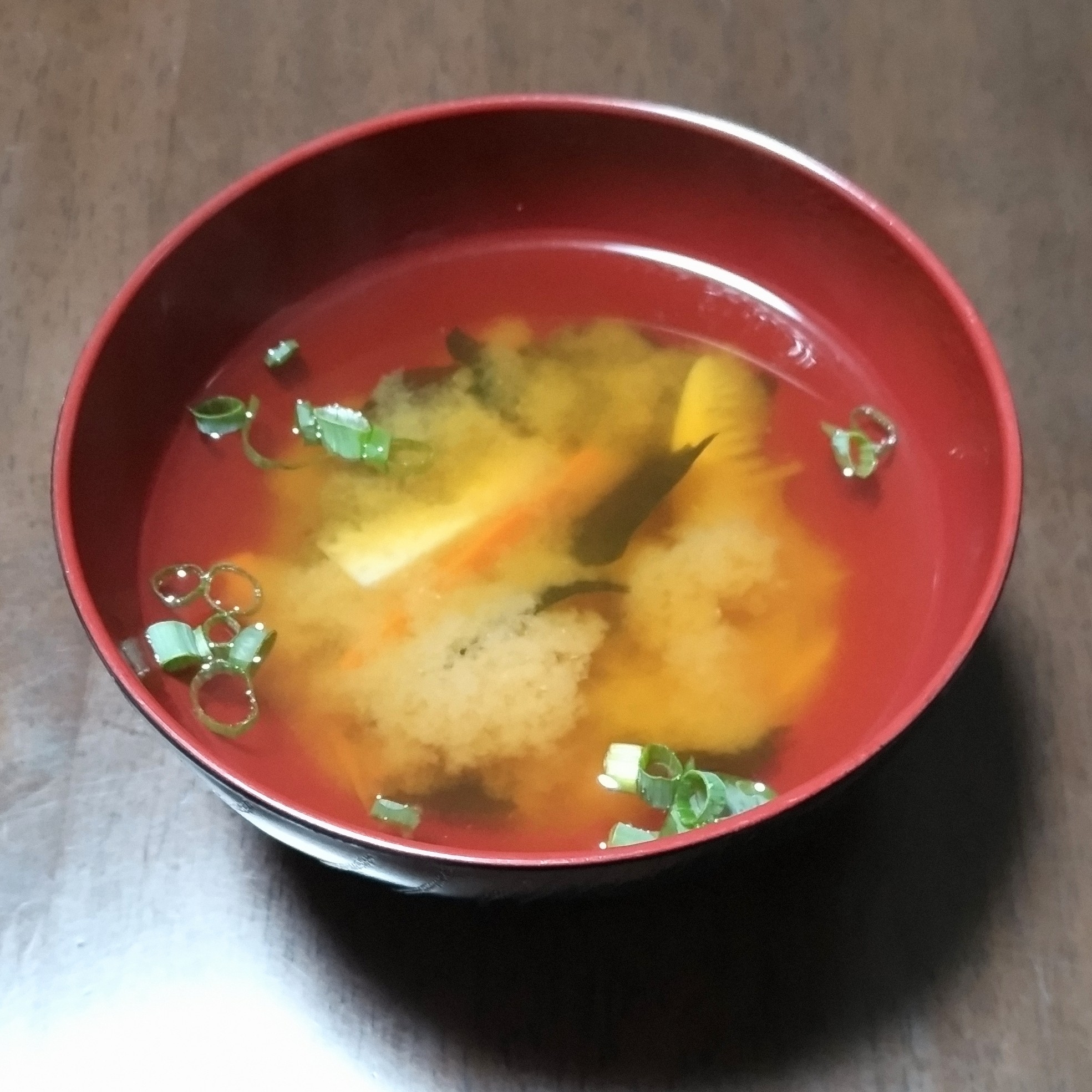 筍のお味噌汁