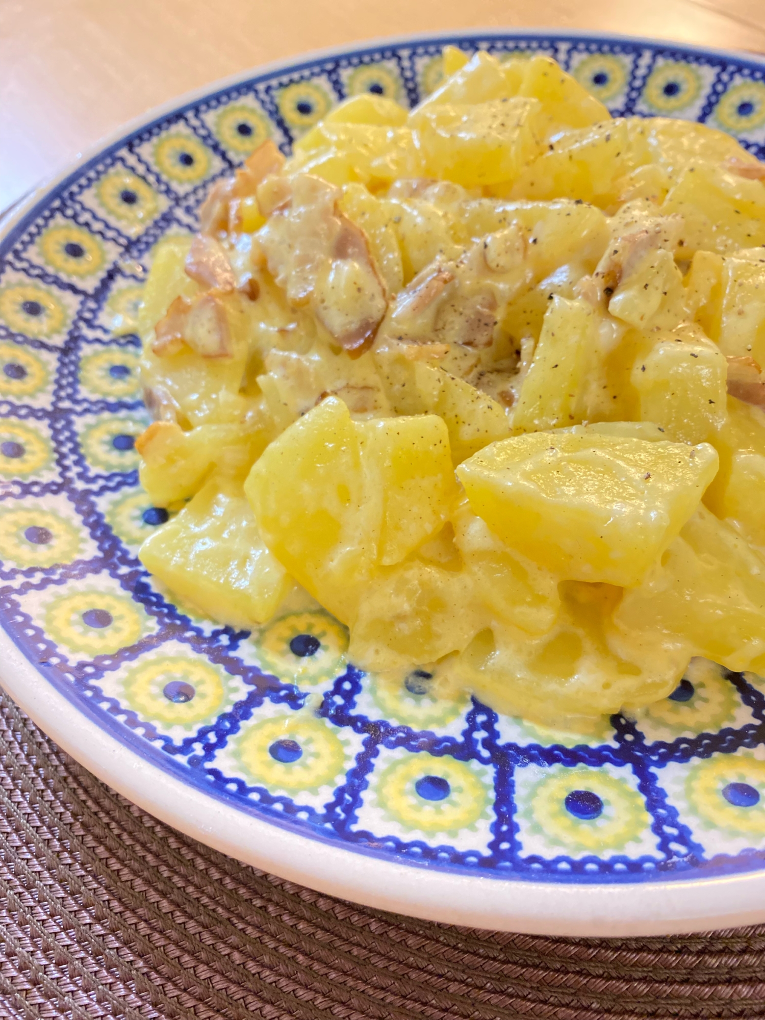 Heartちゃん家の人気レシピ★カルボナーラポテト