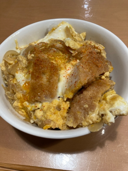 カツ丼～めんつゆ白だし～