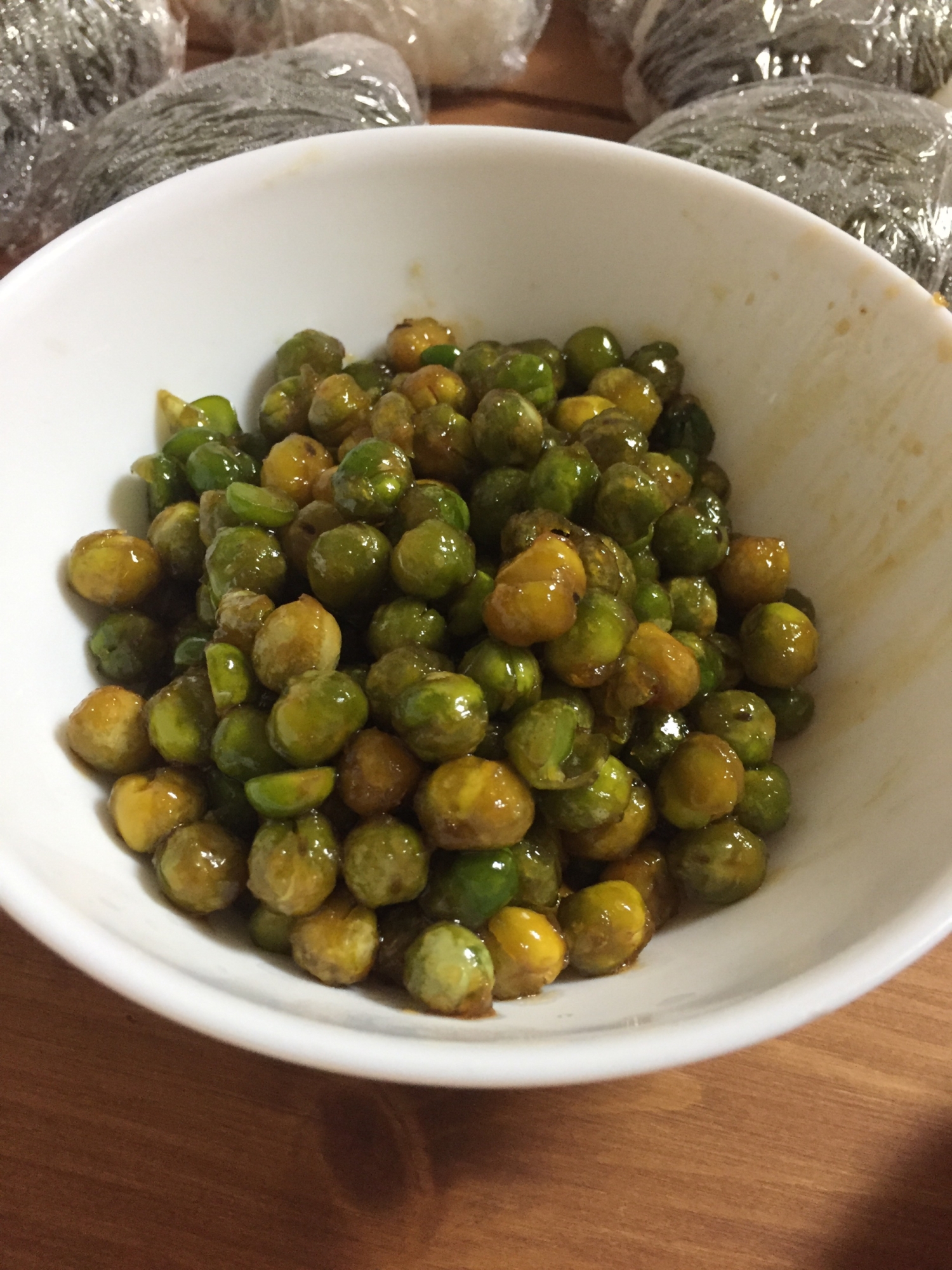 グリンピースのフライビーンズ レシピ 作り方 By Yavoo 楽天レシピ