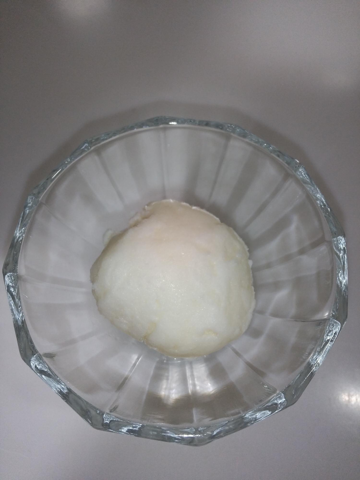 桃のジェラート