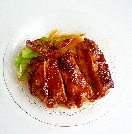 タイの鶏肉焼き　カレー風味ガイヤーン