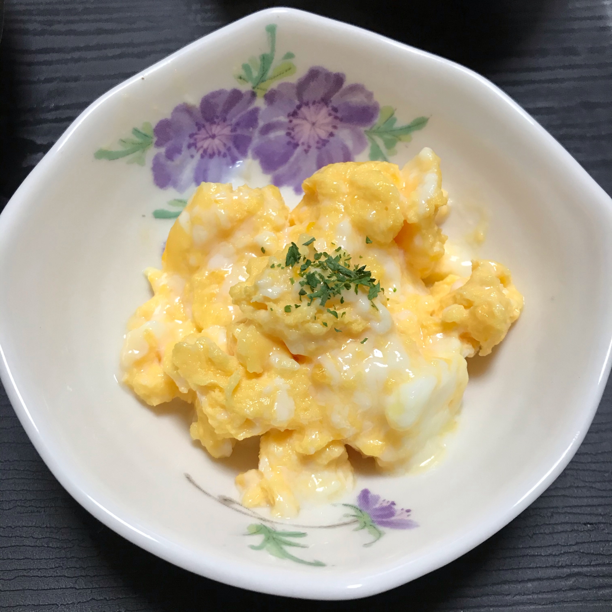 電子レンジで簡単 スクランブルエッグ レシピ 作り方 By Biscoo 楽天レシピ