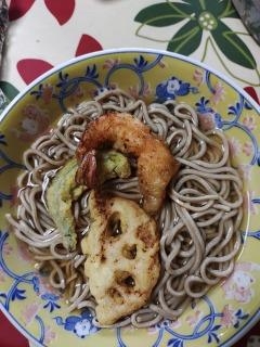 残り物inのあたたかいお蕎麦