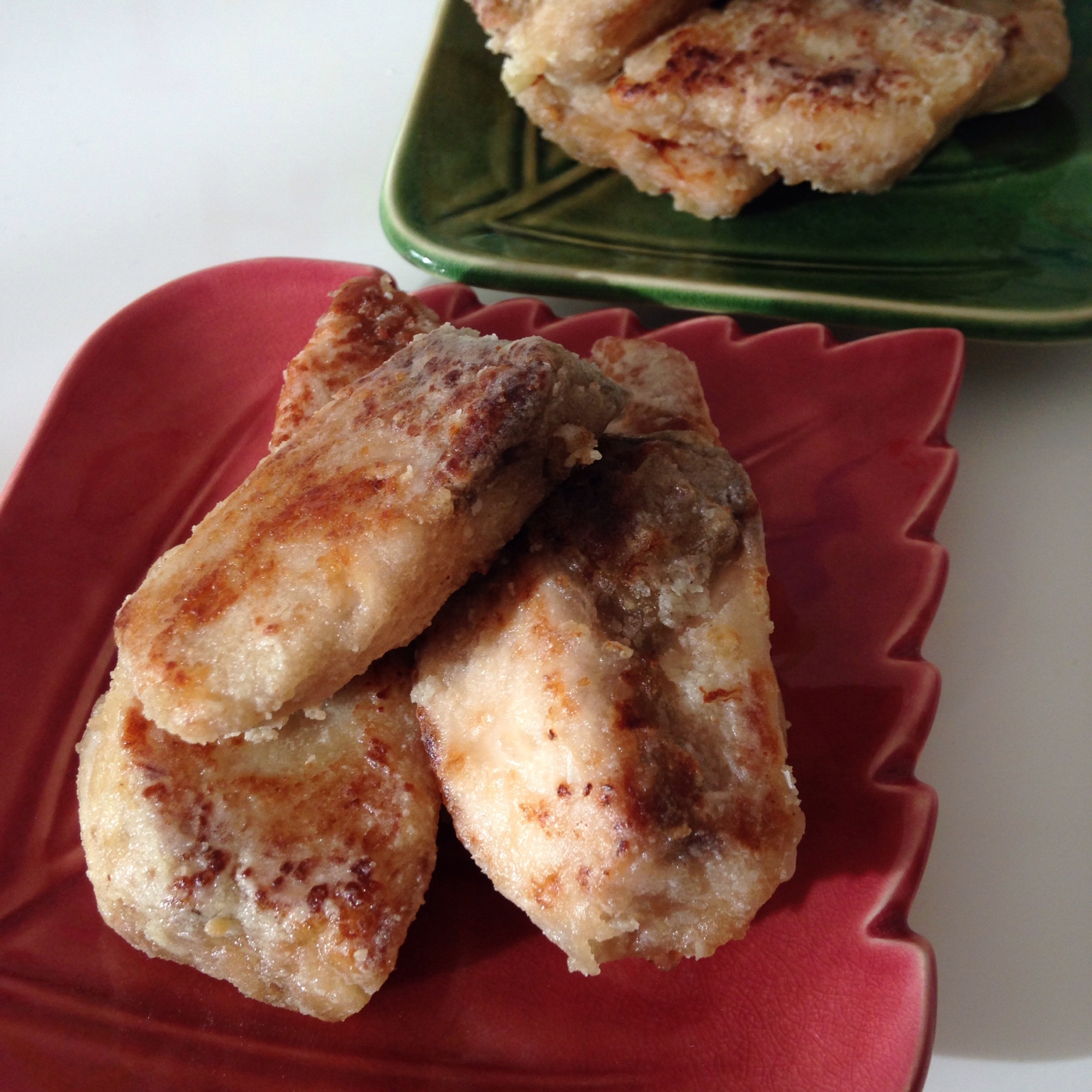 フライパンで焼いて、ぶりの唐揚げ!!