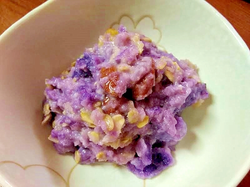 ●簡単♪ウォッシュ＆モッツァレラ紫じゃが芋アリゴ●