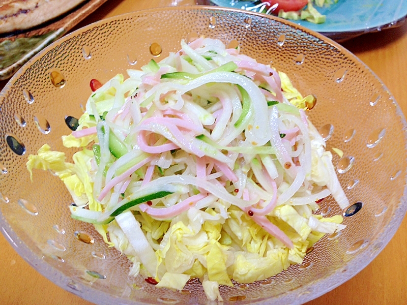 カンタン酢でサラダ*\(^o^)/*マスタード和え