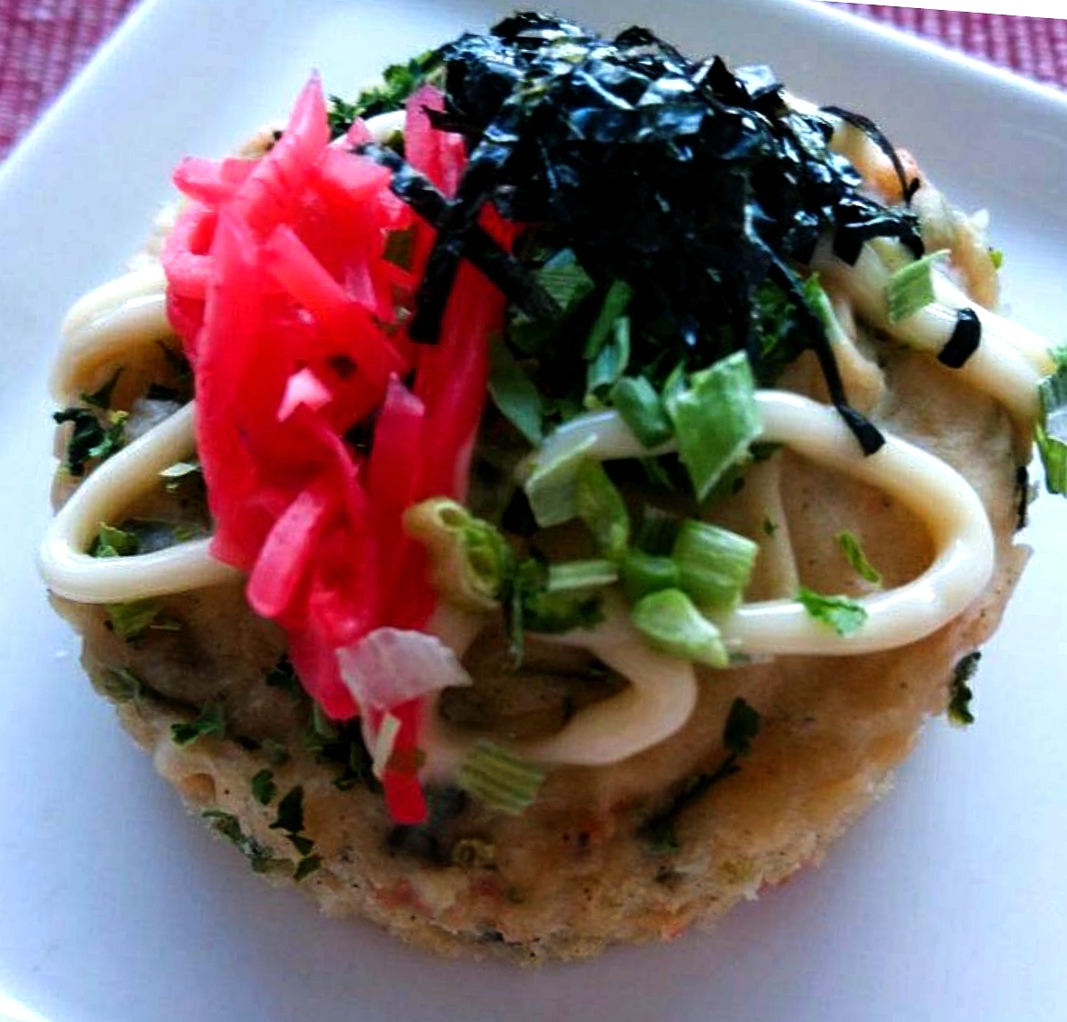 ［電子レンジ］フワフワお好み焼き風マフィン