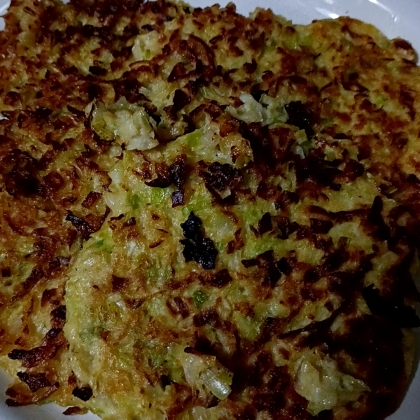 豚肉オートミールお好み焼き