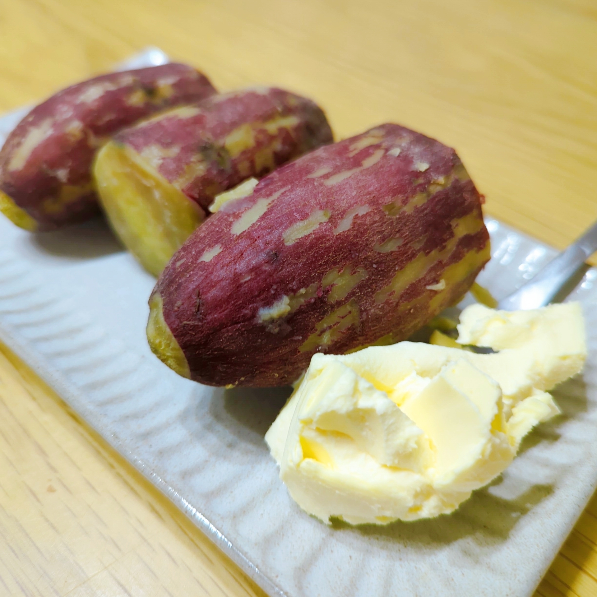 さつまいも☆炊飯器でふかし芋