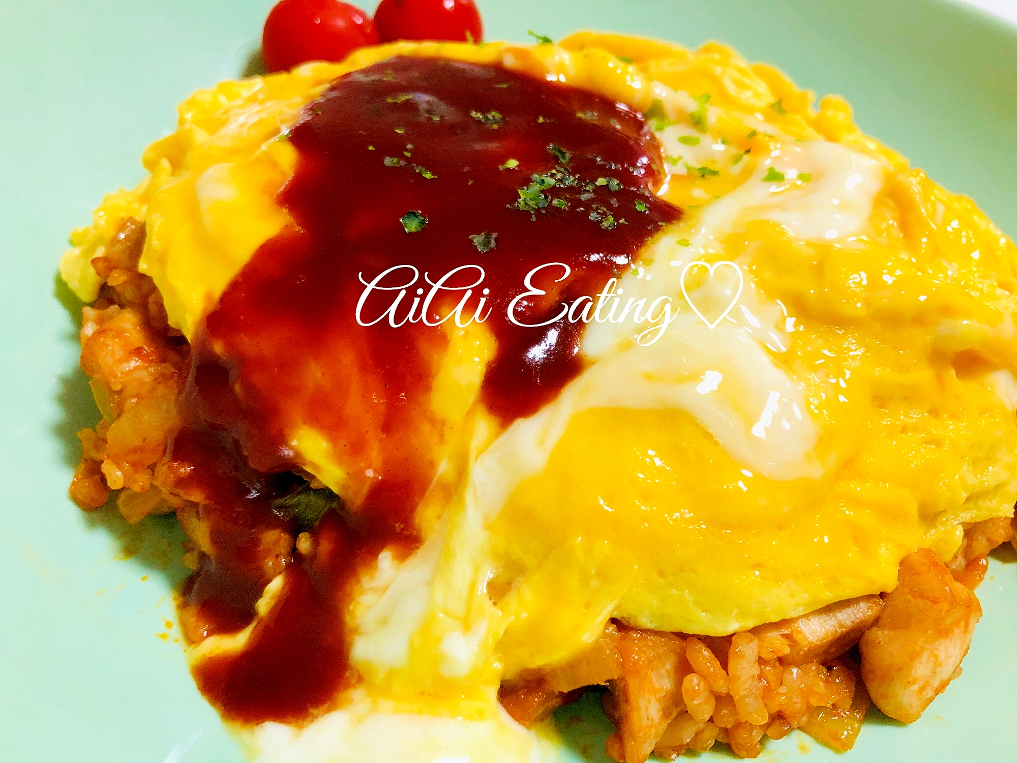 野菜嫌いなお子様も 簡単とろとろデミオムライス レシピ 作り方 By あいあい 楽天レシピ