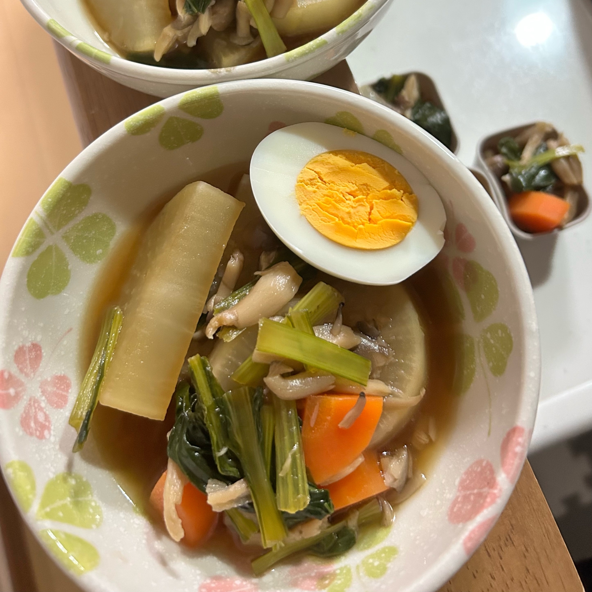 大根の煮物（お好みの野菜も入れて）