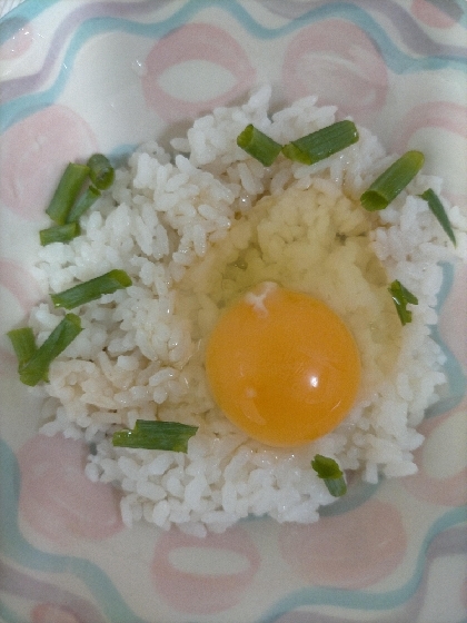 ✿子供が作る✿卵かけご飯