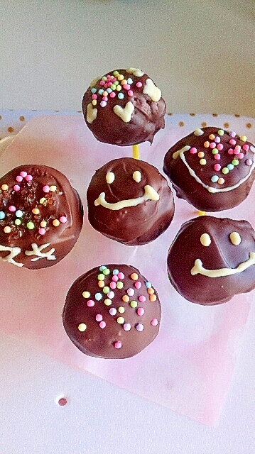 バレンタイン幼稚園児とホットケーキでケーキポップス レシピ 作り方 By Ramjetcity 楽天レシピ バレンタイン幼稚園児とホットケーキでケーキポップス レシピ 作り方 By Ramjetcity 楽天レシピ