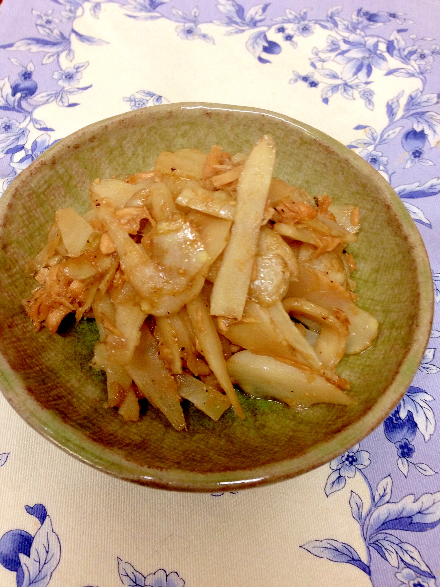 菊芋とツナの炒めもの