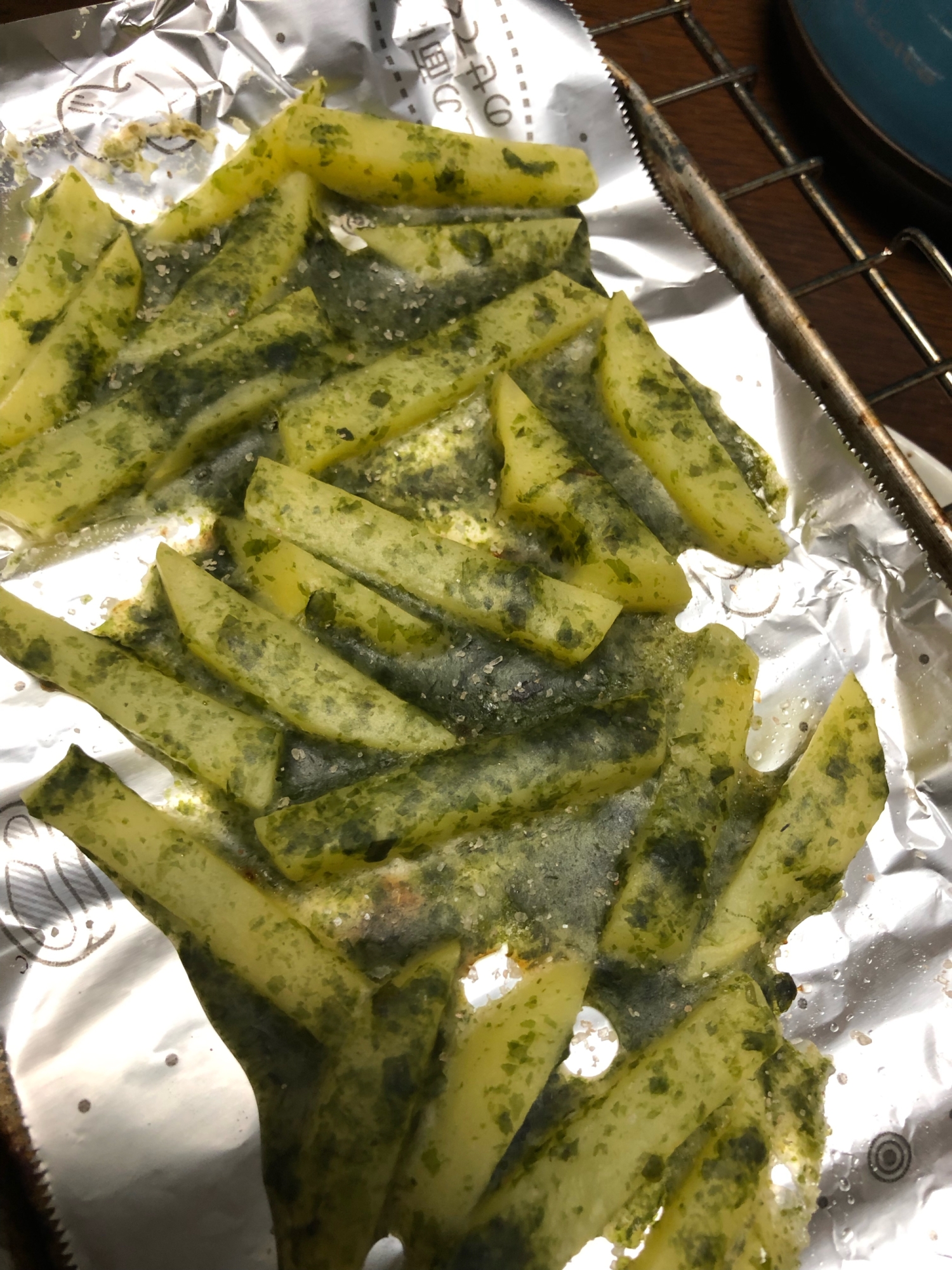 超簡単!材料3つトースターでポテトフライ