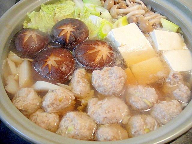 豚団子鍋 レシピ 作り方 By Mint74 楽天レシピ