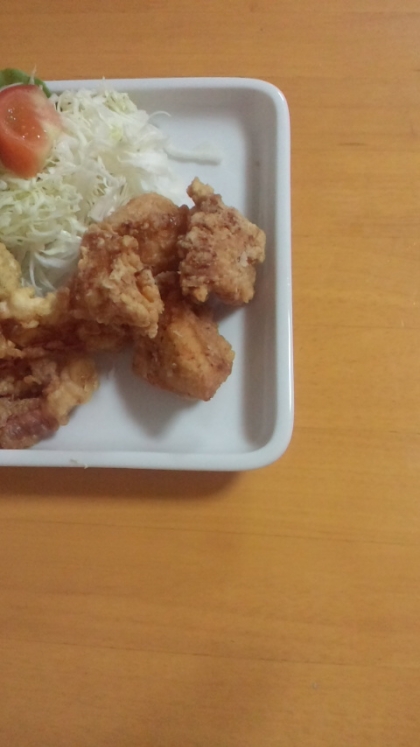 甘辛生姜風味　❤鶏モモ肉のから揚げ❤