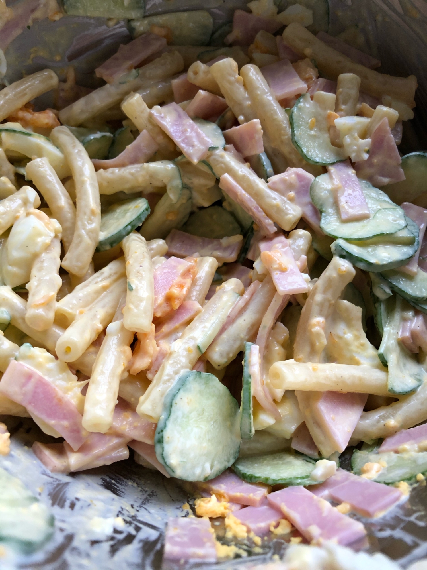 絶品 マカロニサラダ ゆで卵入り レシピ 作り方 By うがママ 楽天レシピ