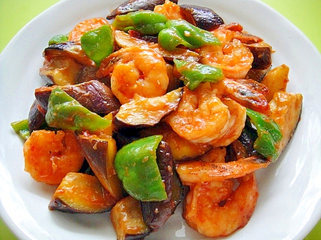 バナメイエビと茄子のチリケチャ炒め レシピ 作り方 By Mint74 楽天レシピ バナメイエビと茄子のチリケチャ炒め レシピ 作り方 By Mint74 楽天レシピ