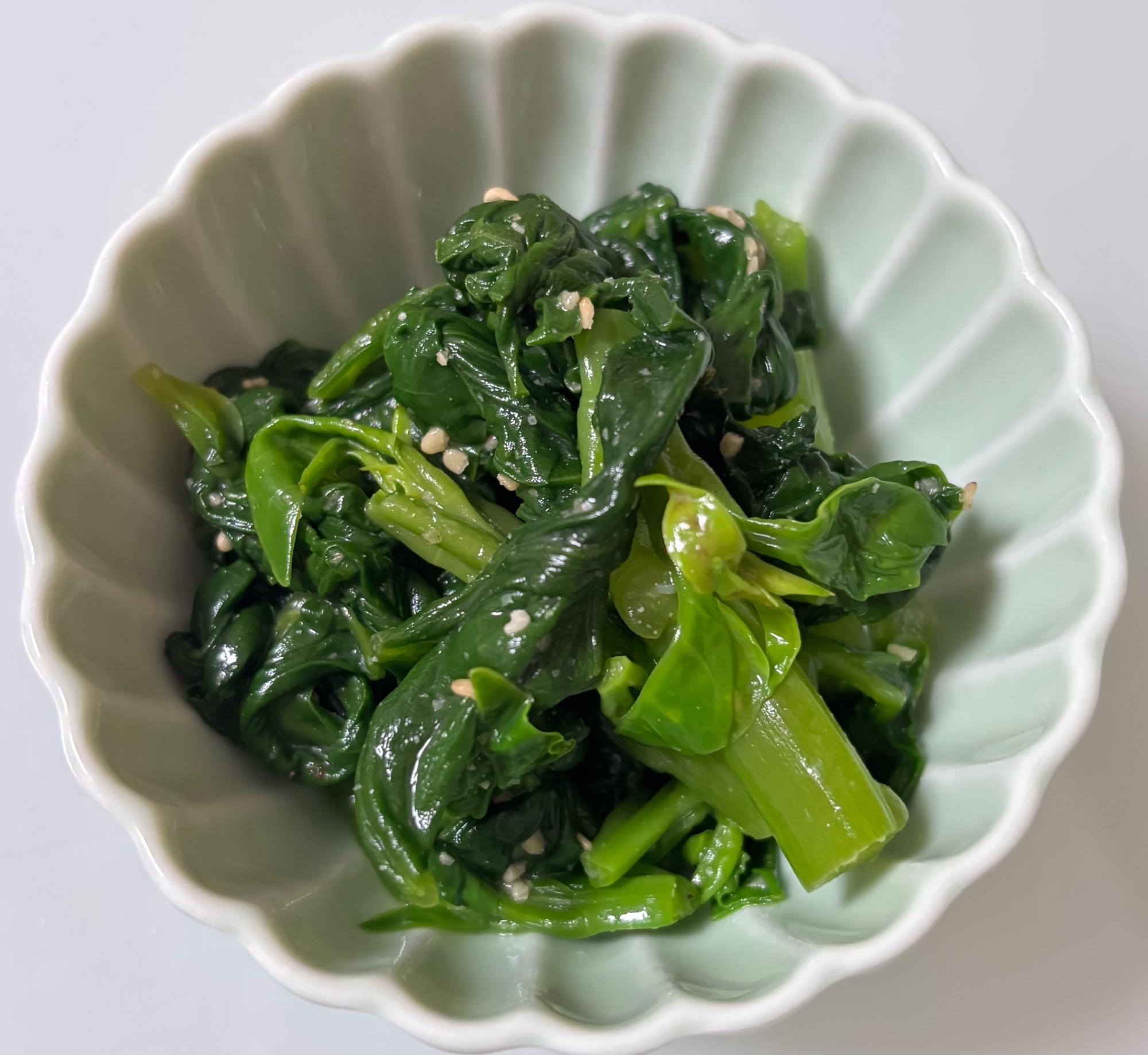 つるむらさきのおひたし♪