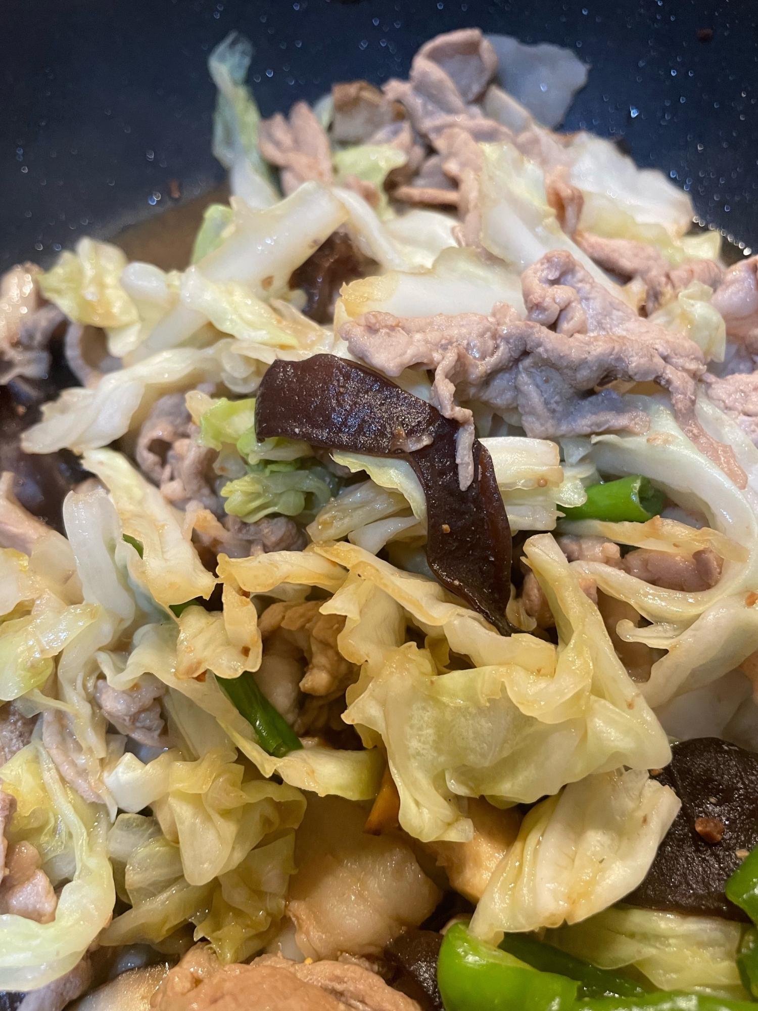 豚とキャベツの味噌炒め