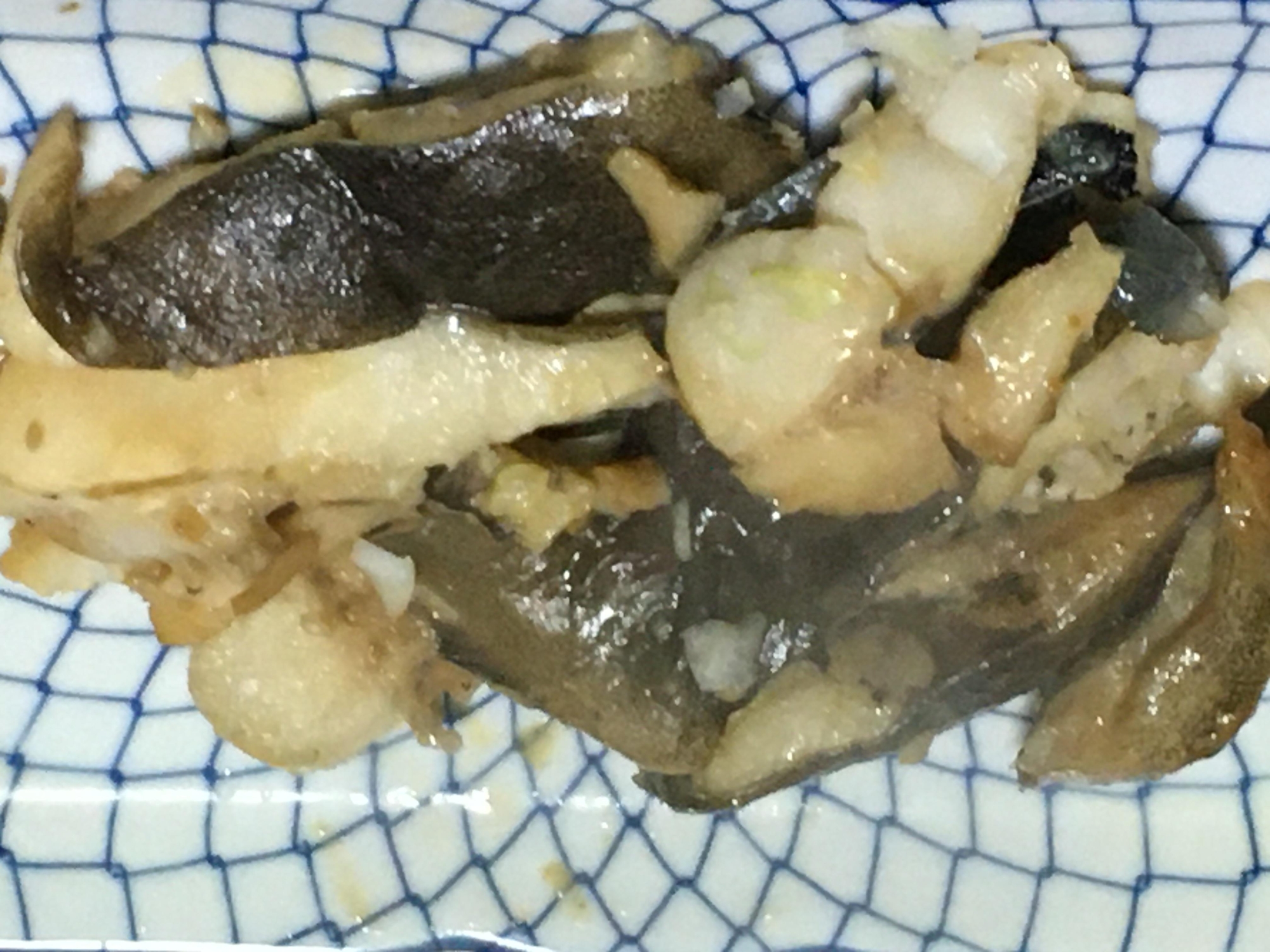 冷凍かれいのにんにく生姜醬油煮