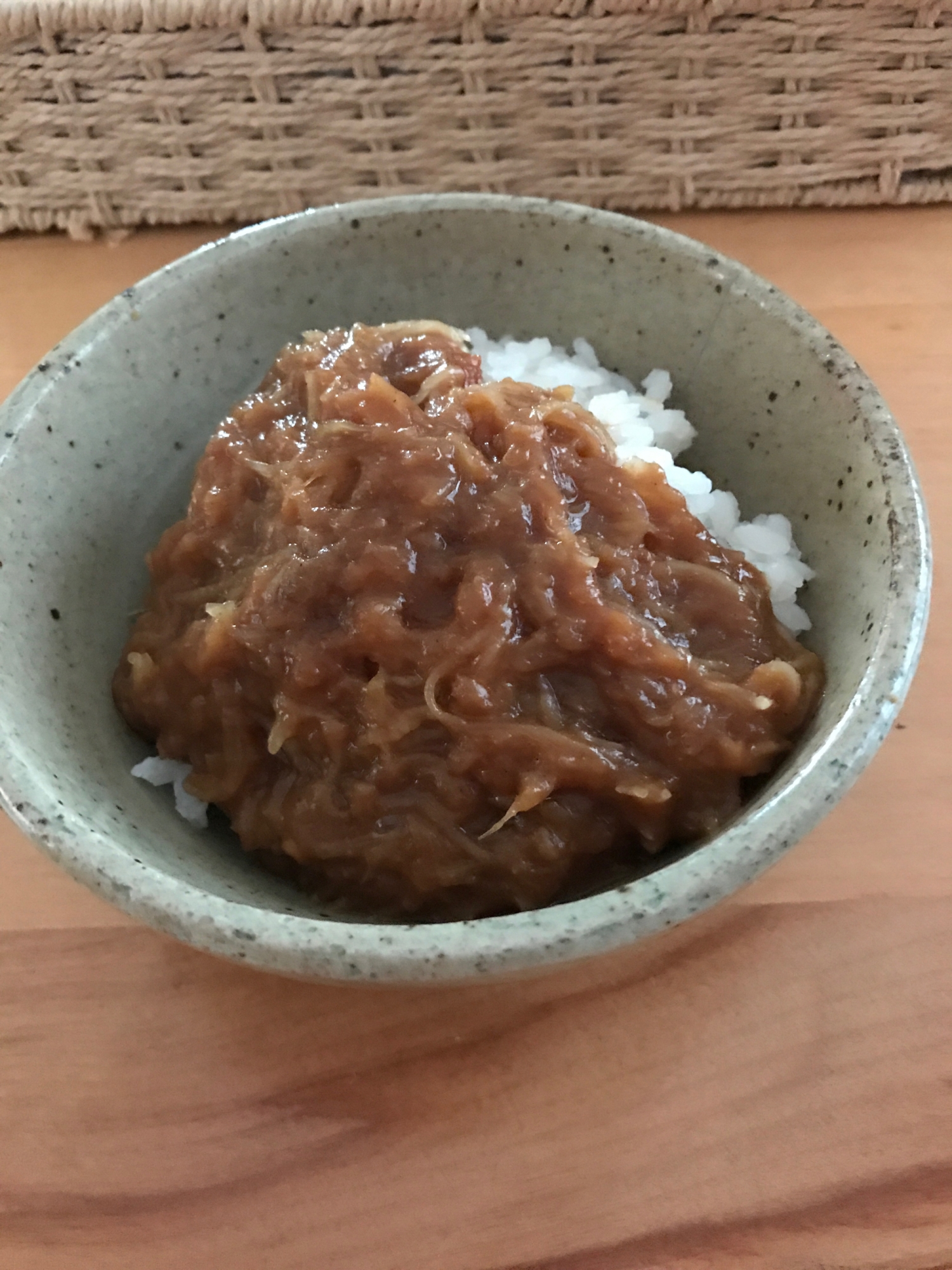 そうめんカボチャ入りカレー