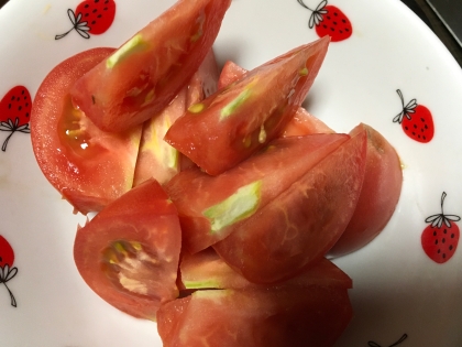 トマトのハニーガーリック