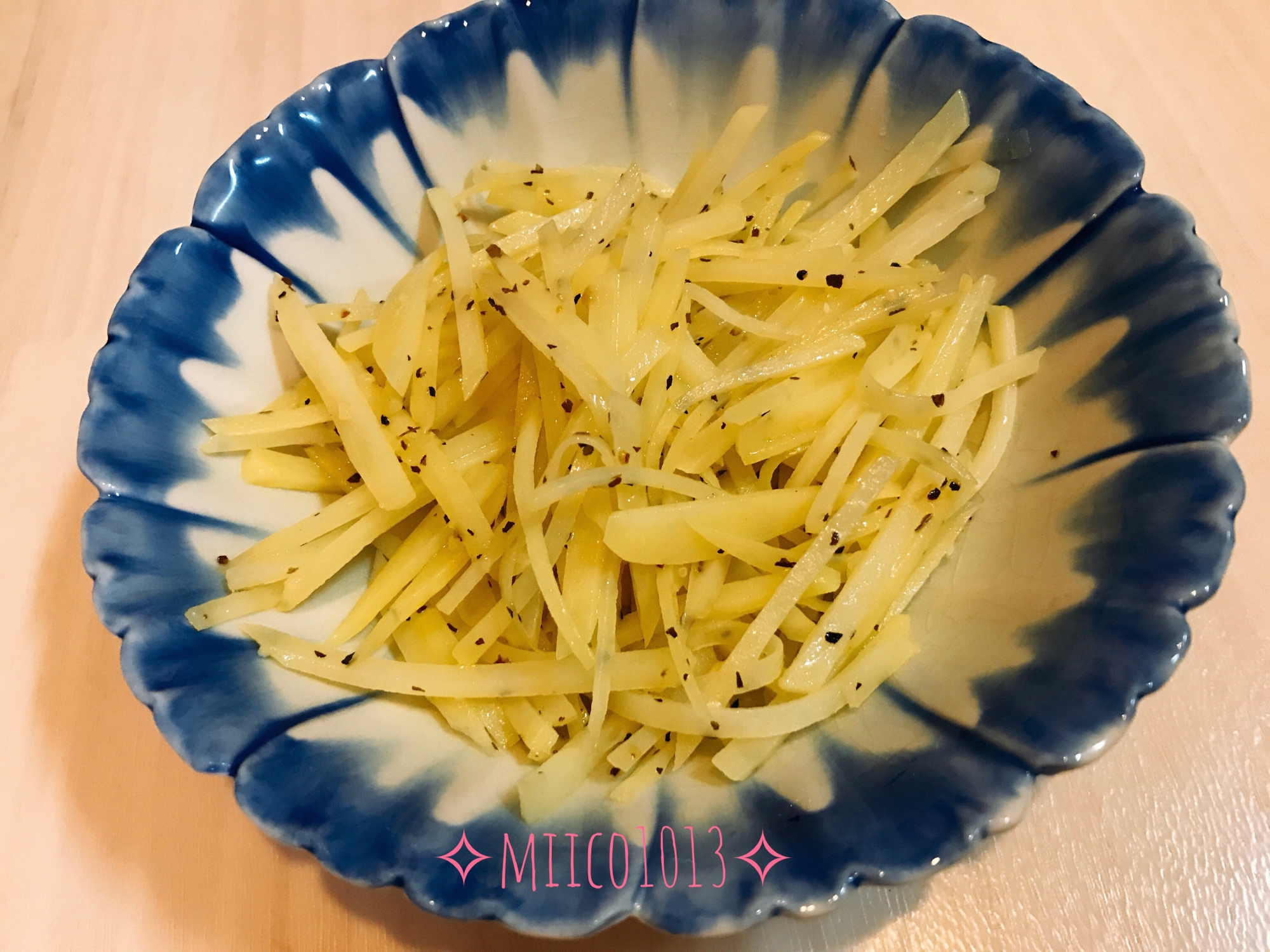 *シャキシャキ!ガリバタきんぴら*