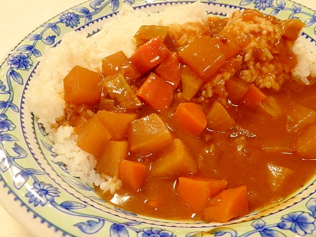 炒めず時短★大根カレー