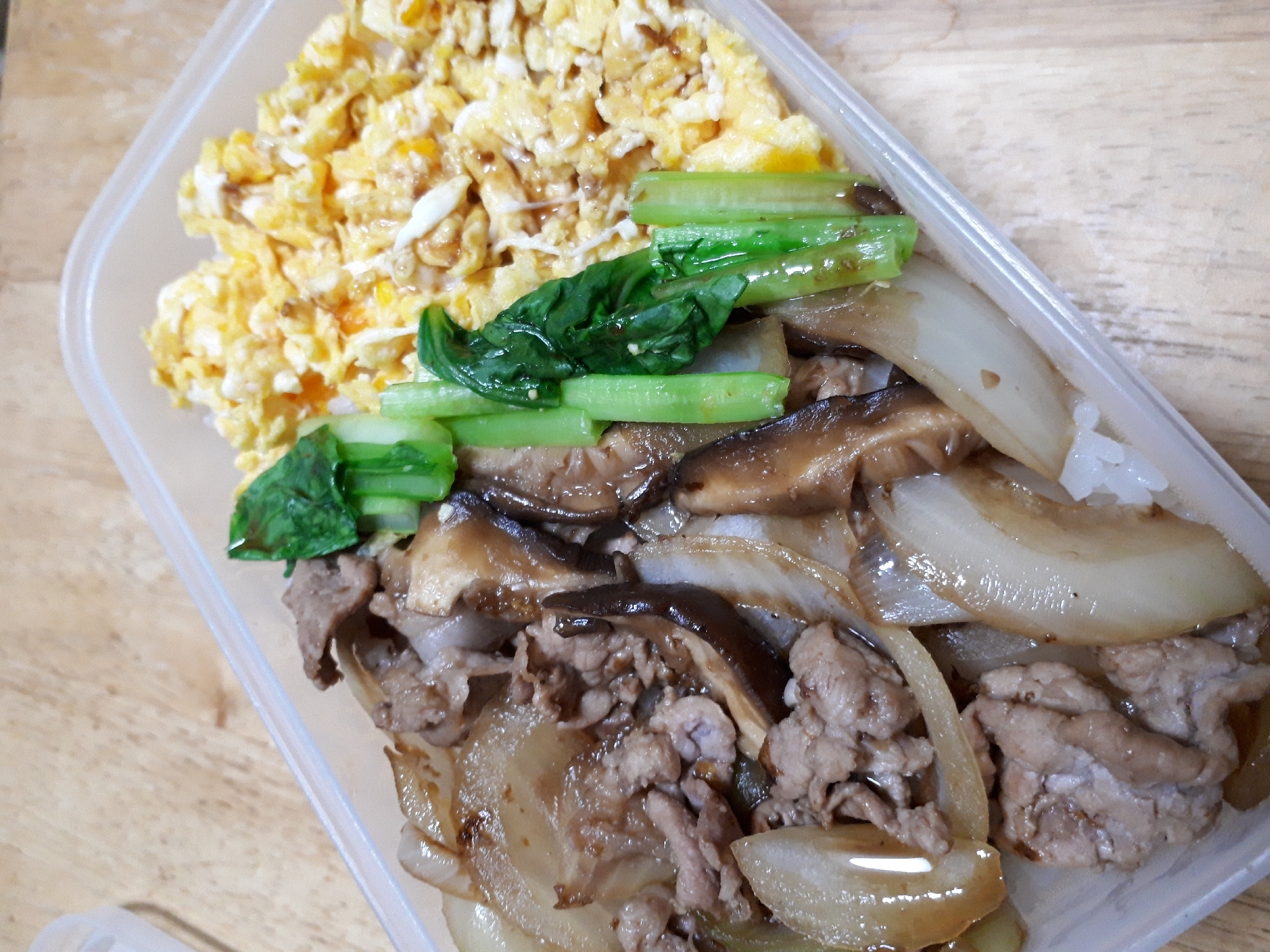 簡単！高校生のガッツリ豚丼弁当