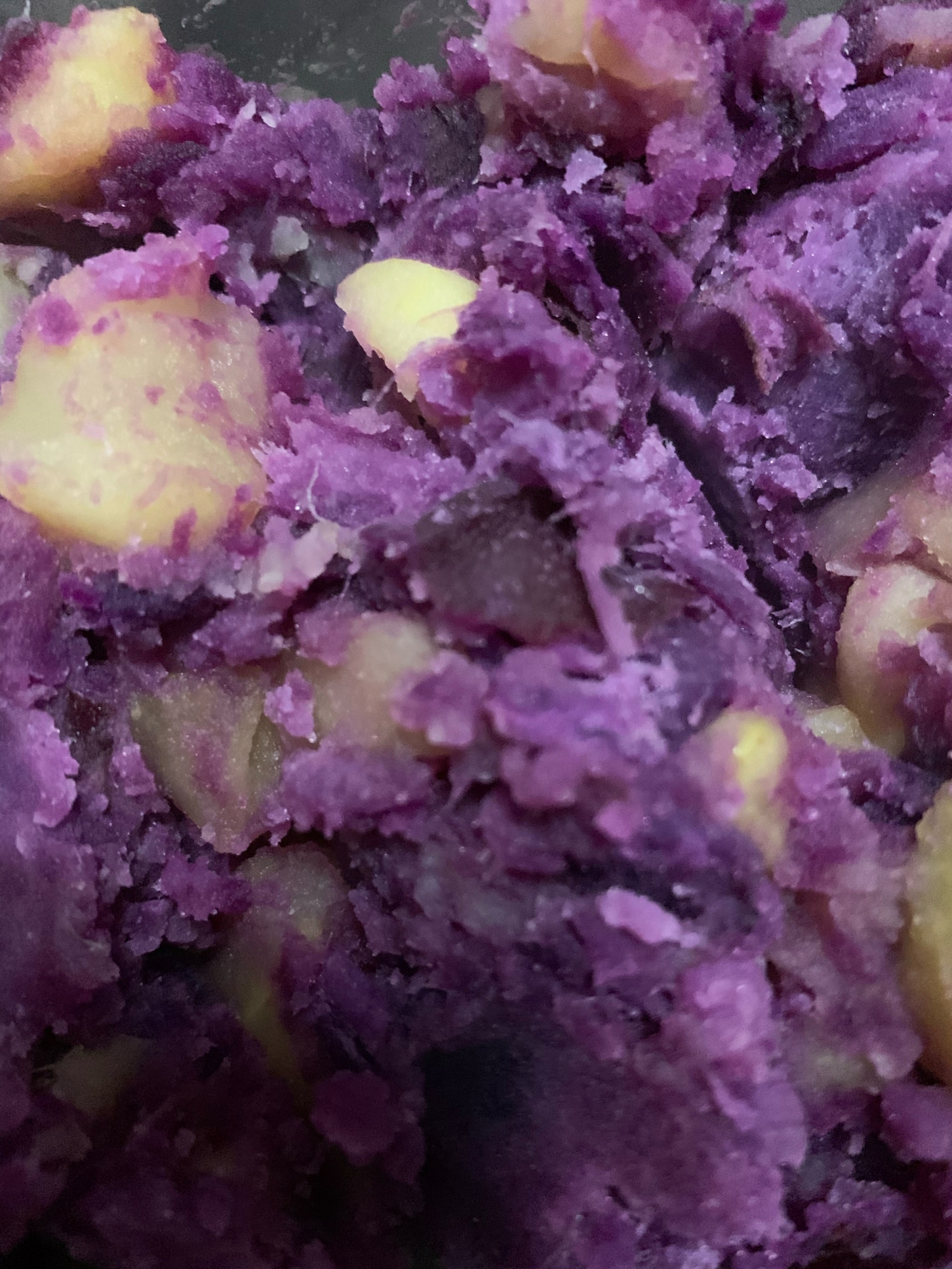 紫芋のりんごきんとん