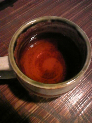 甘酸っぱい♪りんご酢de生姜紅茶