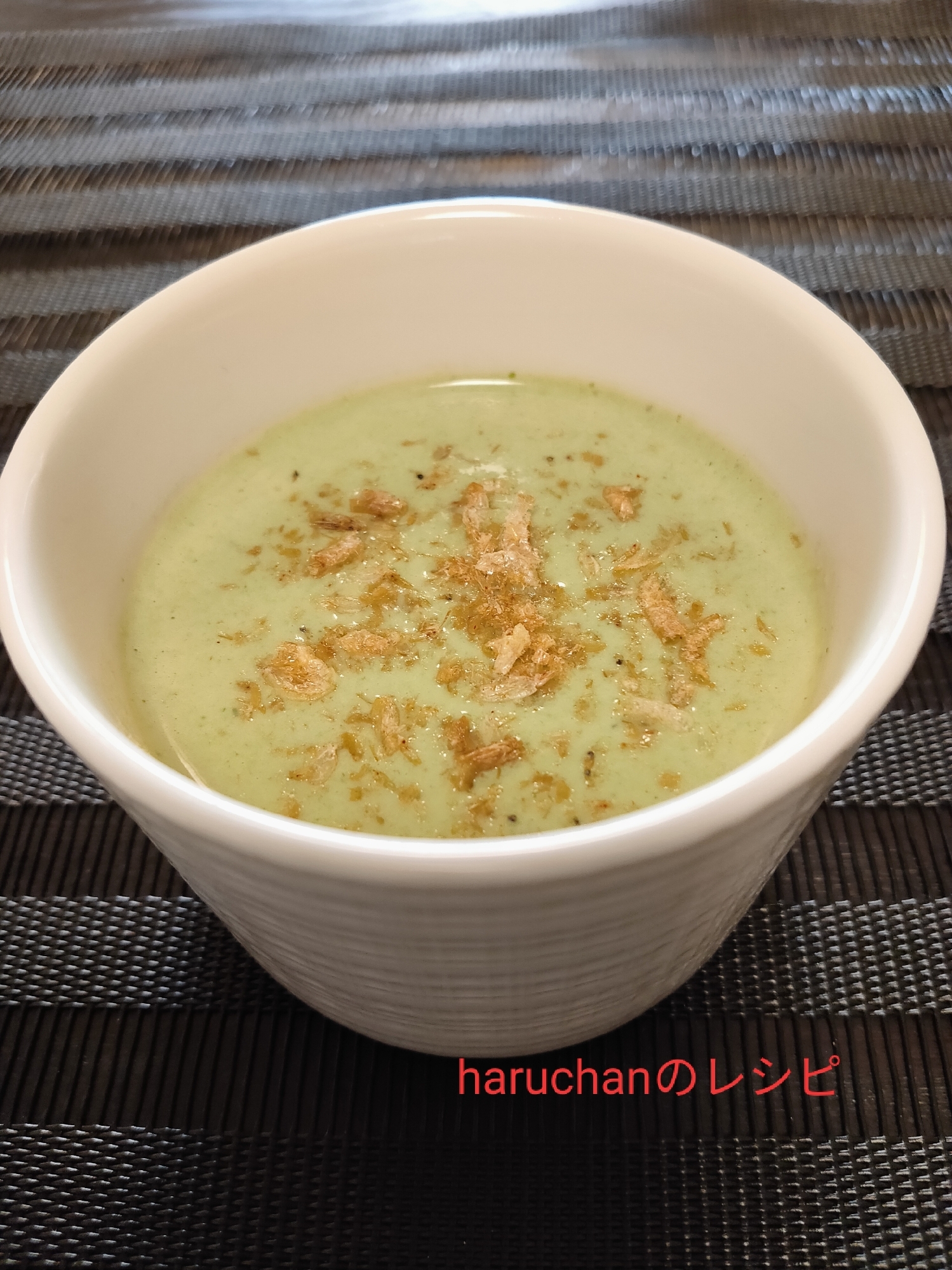 春菊絹ごし豆腐スープ〜えび風味〜