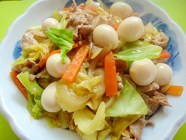 うずら卵入り キャベツと豚肉あさりのうま煮風 レシピ 作り方 By Mint74 楽天レシピ うずら卵入り キャベツと豚肉あさりのうま煮風 レシピ 作り方 By Mint74 楽天レシピ