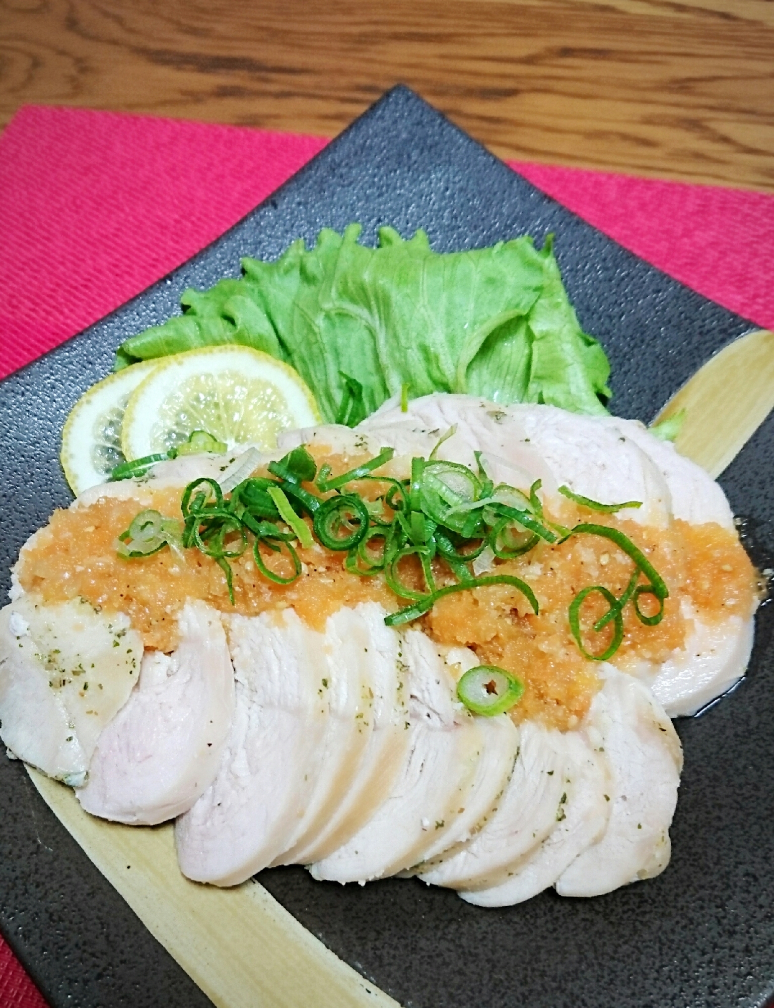 レンジで簡単♪マジックソルトと蜂蜜で鶏むね肉のハム