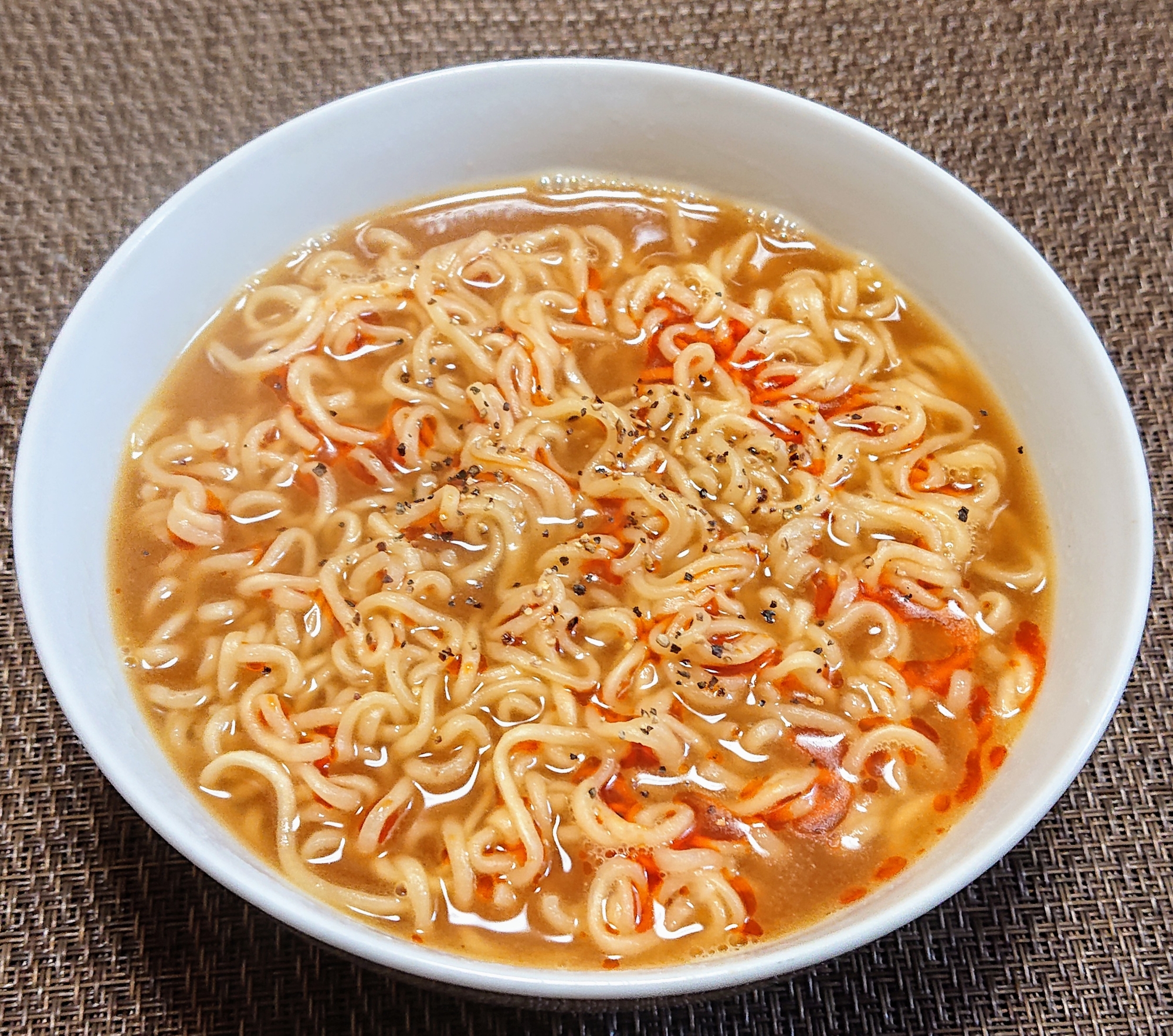 インスタントで☆スパカラ味噌バターラーメン