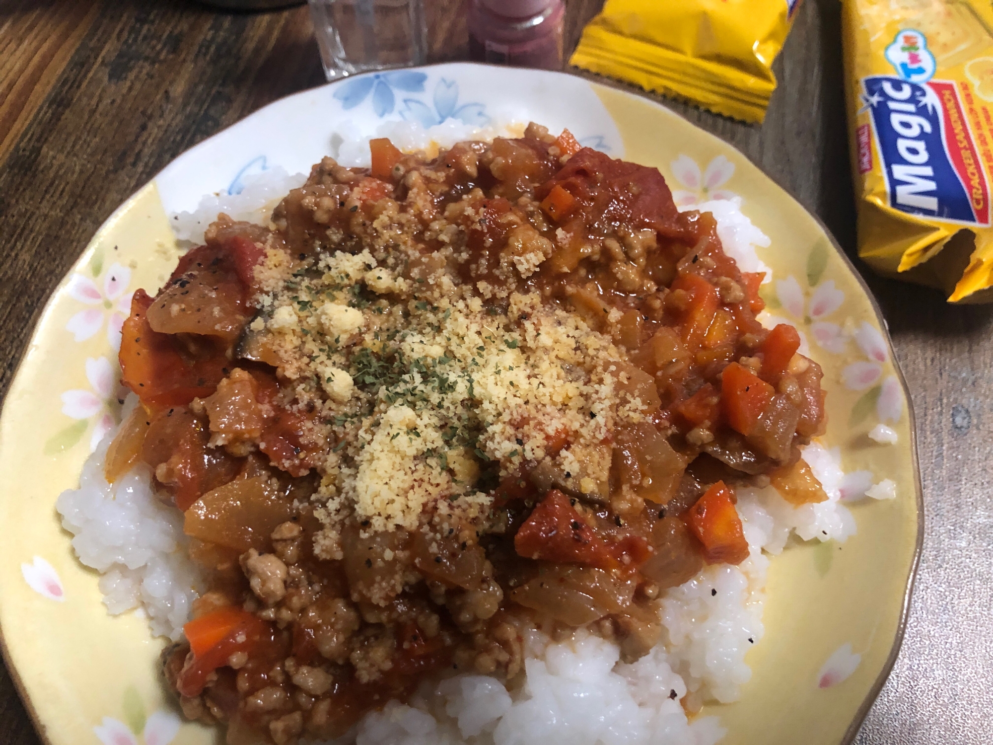 子供も大好き♡ミートソースご飯