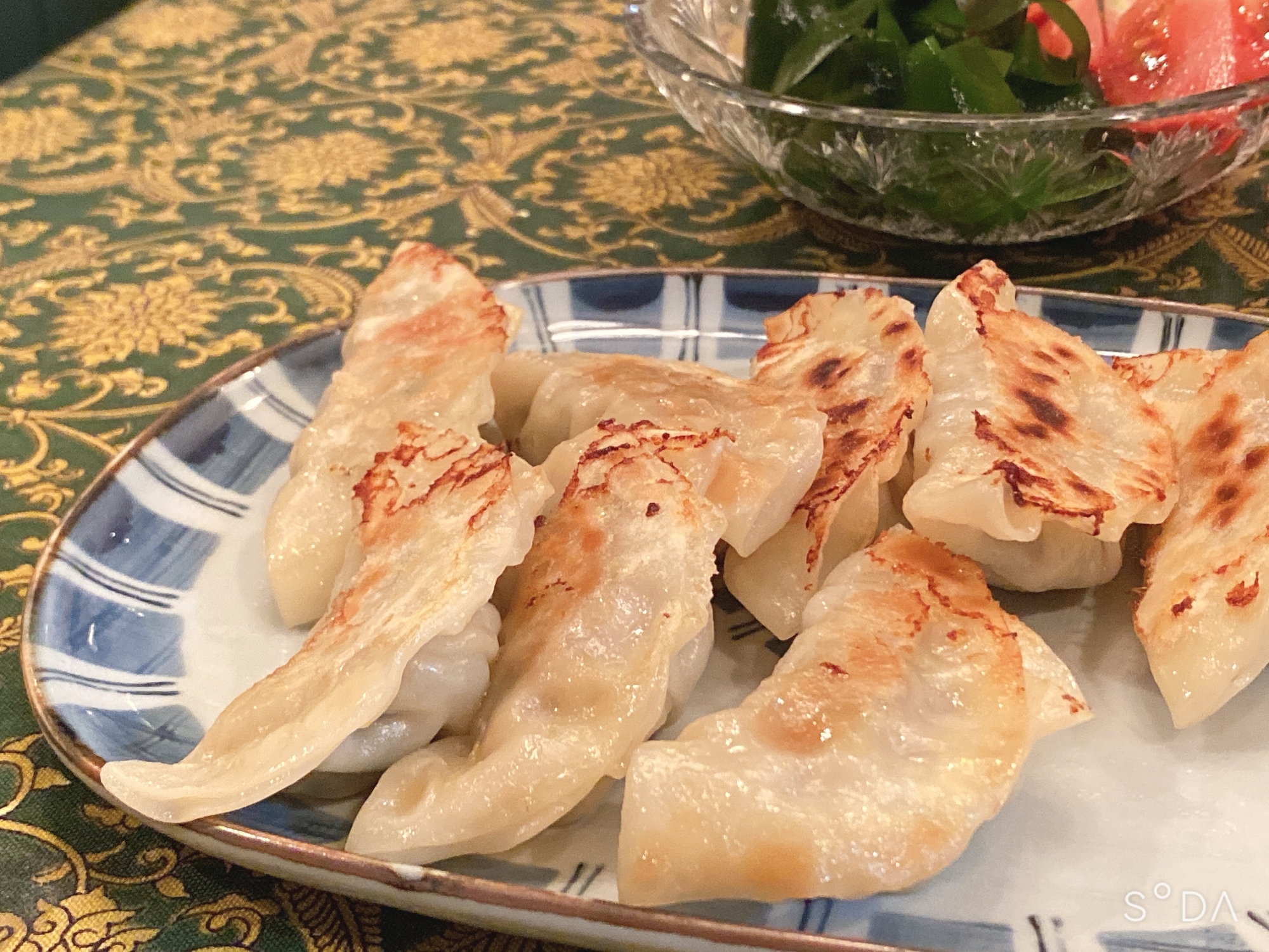 ☆贅沢一品☆ごま油が味の決め手!!焼き餃子!!
