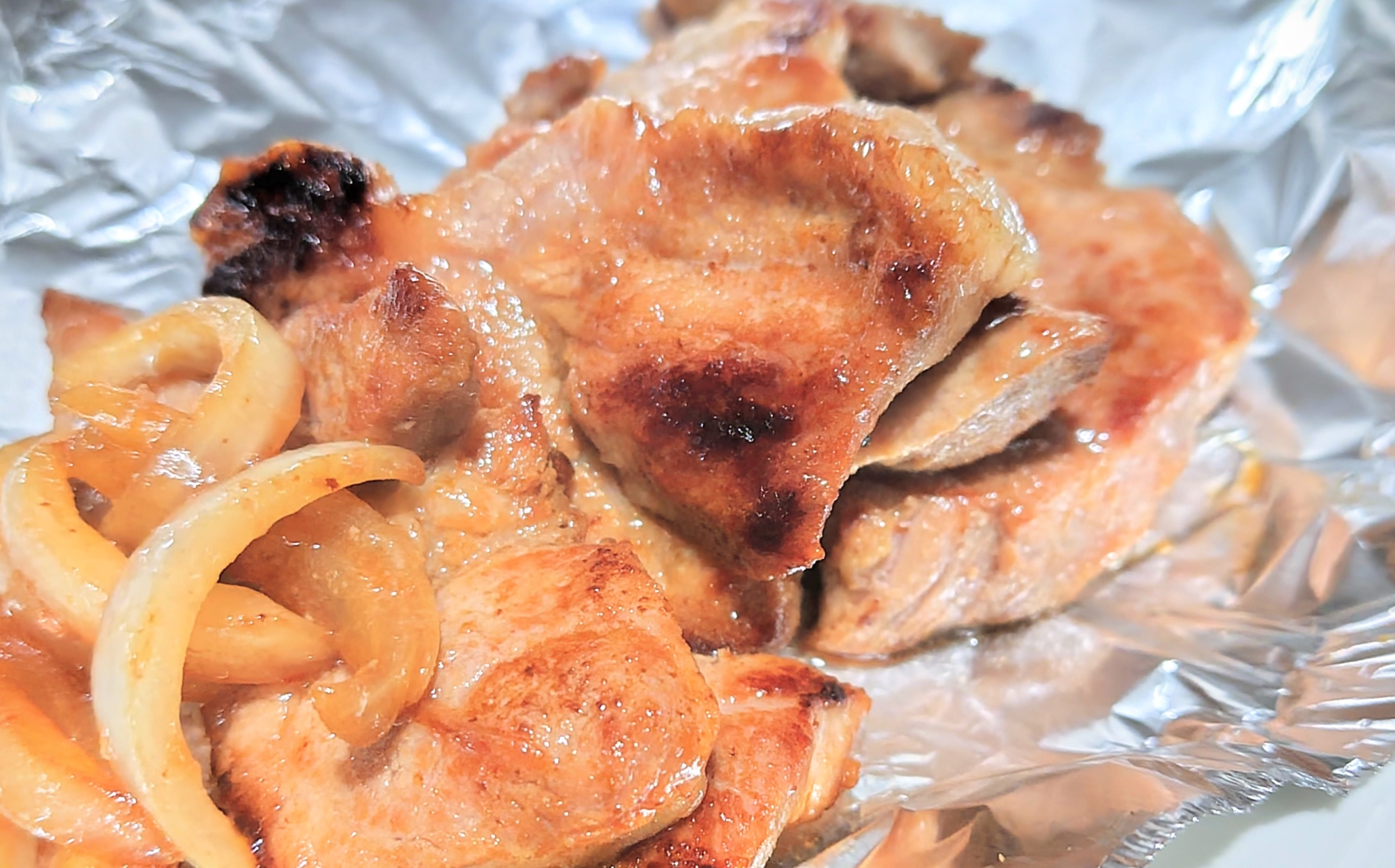 意外な味ですꕥヨーグルッペ&醤油の甘辛焼き