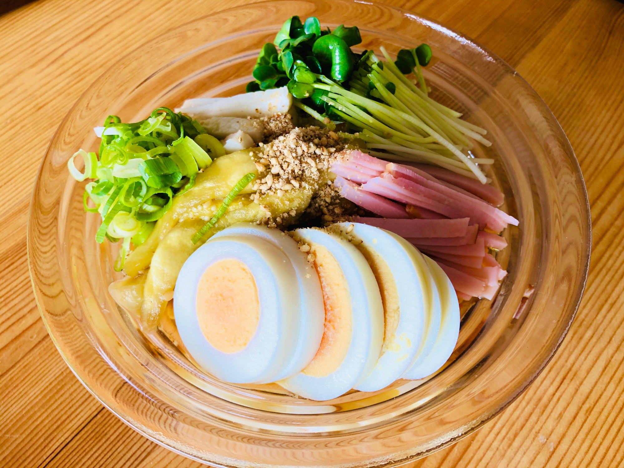 麺つゆであっさり☆具沢山お素麺