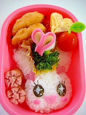 キャラ弁★たまごっち ラプリっちお弁当
