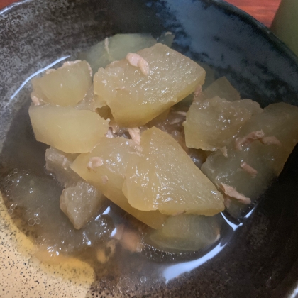 冬瓜とツナの炒め煮