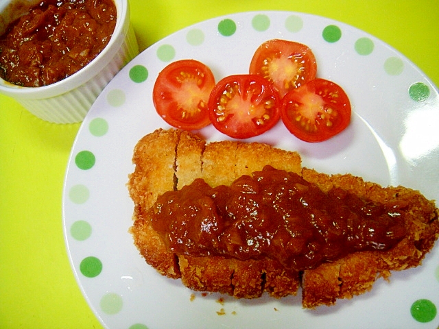 とんかつ☆カレーソース添え